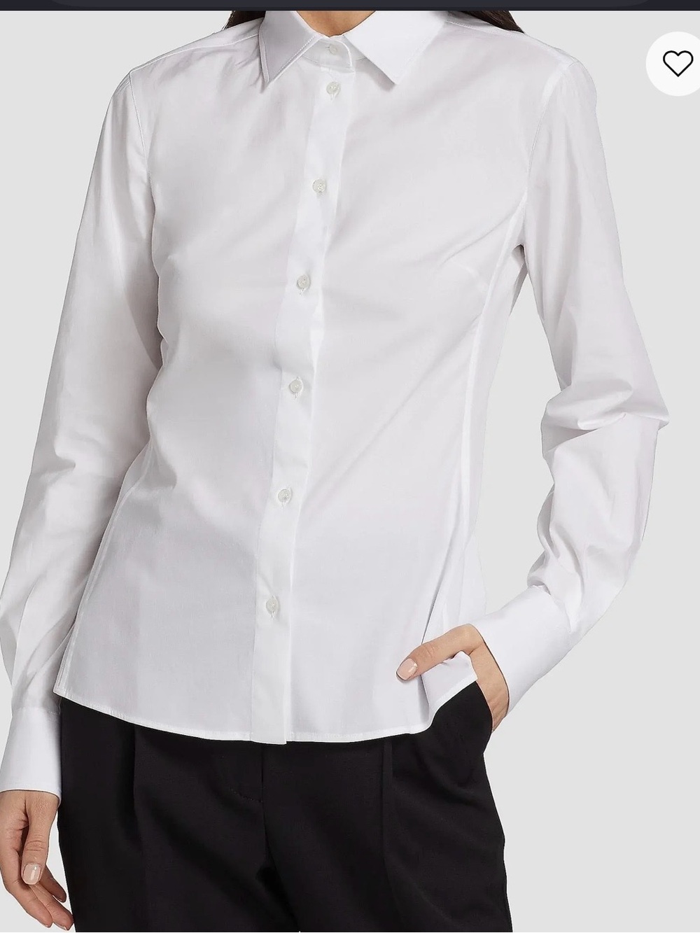 Dolce & Gabbana Stretch- Poplin Button-Down Shirt